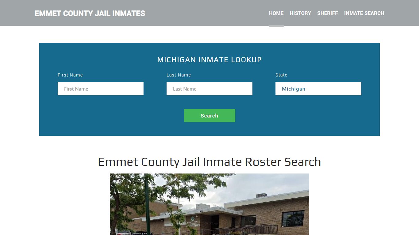 Emmet County Jail Inmate Roster Lookup, Petoskey, MI